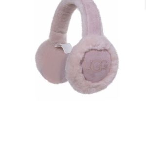 Ugg  Logo Adult Size, Light Pink Crystal, Earmuffs